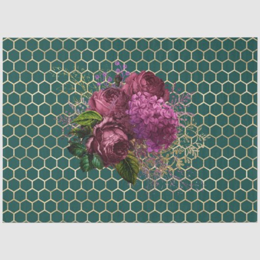 Lieve Bij Serie Design 50 Tissuepapier (Voorkant)