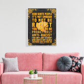 Lieve blanke mensen canvas afdruk (Insitu (Woonkamer))