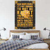 Lieve blanke mensen canvas afdruk (Insitu (Slaapkamer))