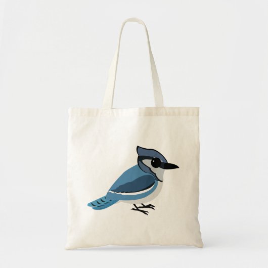 Lieve Blauwe Gaai Tote Bag (Voorkant)