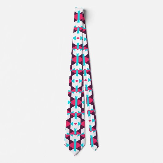 Lieve Blauwe Roze Bruidegom Stijl Stropdas (Voorkant)