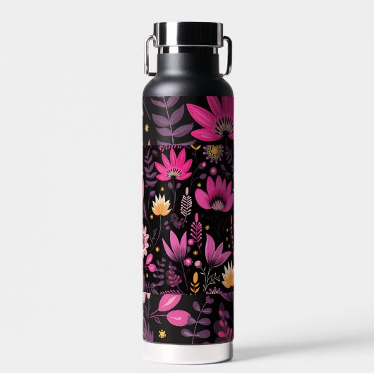 Lieve Bloemen Waterfles (Voorkant)