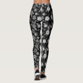 lieve bloempatroon leggings (Achterkant)
