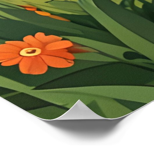 lieve BOERDERIJDIEREN Poster (Hoek)