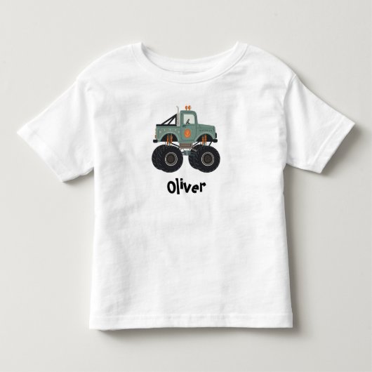 Lieve Boho Monstertruck Kinder Shirts (Voorkant)