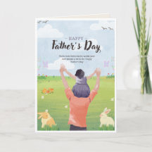 Lieve boodschap voor papa kaart