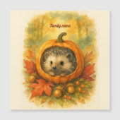 Lieve Bosoogstbewaker Herfst Aquarel (Voorkant)