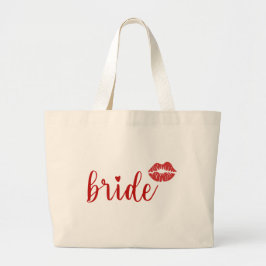 Lieve Bruid  Grote Tote Bag