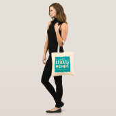 Lieve Bruid Stam toevoegen naam Tote Bag (Voorkant (model))