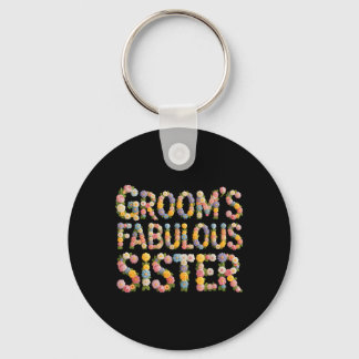 Lieve Bruidegom Fantastische Zus Bruid Team Bruilo Sleutelhanger