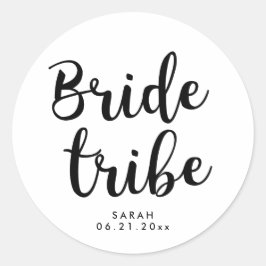 Lieve Bruidsstam Ronde Sticker