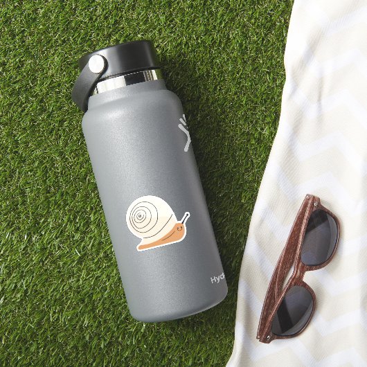 Lieve Bruine Slak Sticker (HydroFlask Insitu)