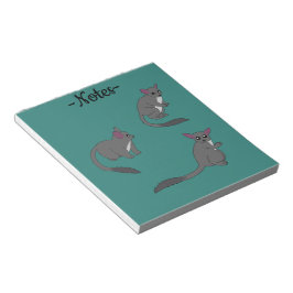 Lieve Bushbabies Illustratie Notitieblok