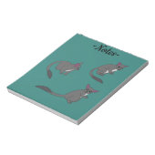 Lieve Bushbabies Illustratie Notitieblok (Linkerzijde)