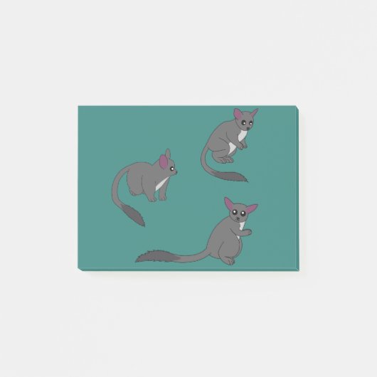 Lieve Bushbabies Illustratie Post-it® Notes (Voorkant)