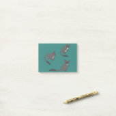Lieve Bushbabies Illustratie Post-it® Notes (Op bureau)