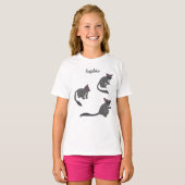 Lieve Bushbabies Illustratie T-shirt (Voorkant volledig)
