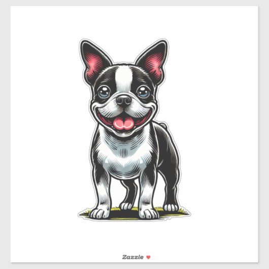 Lieve Bustie Hond Sticker (Vel)