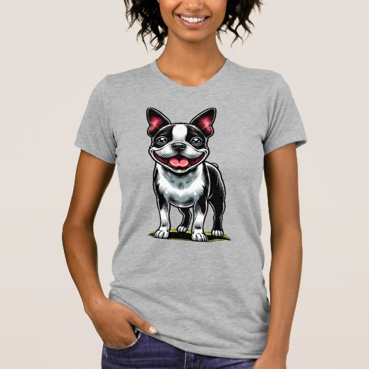 Lieve Bustie Hond T-shirt (Voorkant)