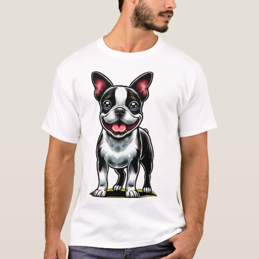 Lieve Bustie Hond T-shirt (Voorkant)