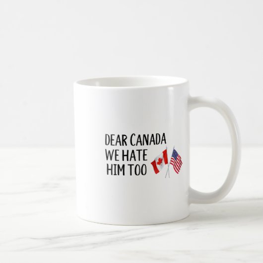 Lieve Canada, wij haten hem ook Koffiemok (Rechts)