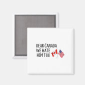 Lieve Canada, wij haten hem ook Magneet (Voorkant / Achterkant)