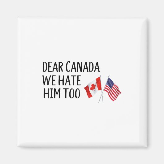 Lieve Canada, wij haten hem ook Magneet (Voorkant)