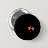 Lieve Canada, wij haten hem ook Ronde Button 5,7 Cm (Voorkant /achterkant)