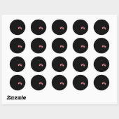 Lieve Canada, wij haten hem ook Ronde Sticker (Vel)