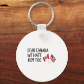 Lieve Canada, wij haten hem ook Sleutelhanger (Voorkant)