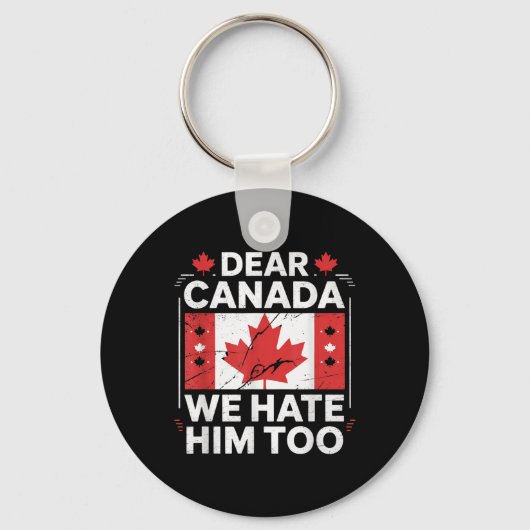 Lieve Canada, wij haten hem ook Sleutelhanger (Voorkant)