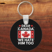 Lieve Canada, wij haten hem ook Sleutelhanger (Voorkant)