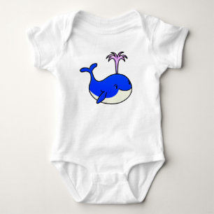 Lieve cartoon dolfijn 🌊 Schattig cadeau voor pasg Romper