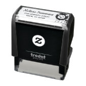 Lieve Cartoon Leeuw Retouradres Zelfinktende Stempel (Product)