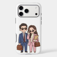 Lieve Chibi K-drama advocaat koppel Samsung & IPho