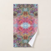 Lieve Chique Bloementuin Aquarel Schildering Bad Handdoek (Handdoek)