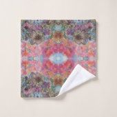 Lieve Chique Bloementuin Aquarel Schildering Bad Handdoek (Wasdoekje)