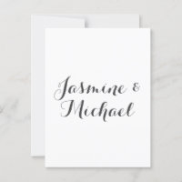 Lieve Chique Calligrafie Koppel Namen