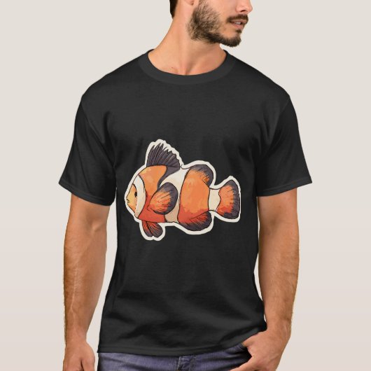 Lieve Clownvis T-shirt (Voorkant)