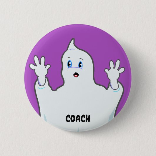 Lieve Coach Ginger Geest Ronde Button 5,7 Cm (Voorkant)