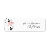 Lieve cocktails Halloween bruiloft label (Voorkant)