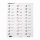 Lieve cocktails Halloween bruiloftsetiket Etiket (Full Sheet)