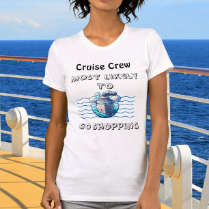 Lieve Cruise Bemanning Waarschijnlijk Teal Persona T-shirt