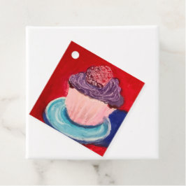Lieve Cupcke Bedankjes Labels
