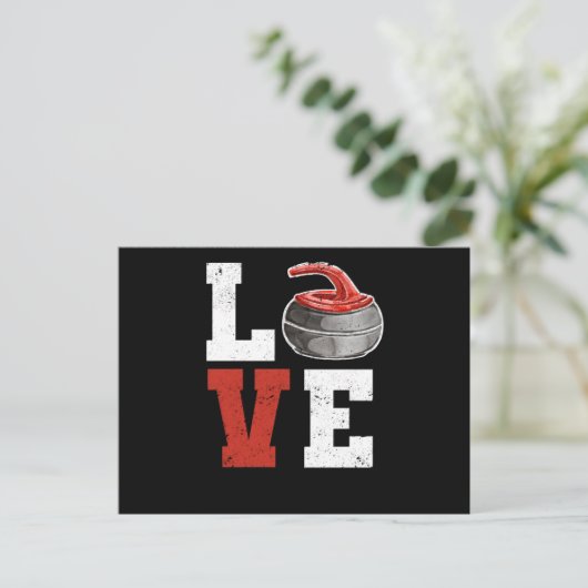 Lieve curiele spelers houden van winterijs briefkaart (Staand voorkant)