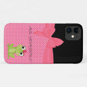 Lieve Cute Kikker op Stippen-Hallo Prachtig Case-Mate iPhone Case (Achterkant (horizontaal))