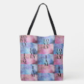 lieve dame iam tote bag (Achterkant)