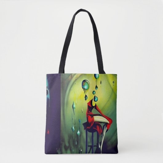 Lieve dame van de tranen tote bag (Voorkant)