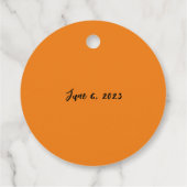 Lieve dank je wel, schokkend bedankjes labels (Achterkant)