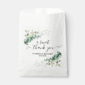 Lieve dank u Greenery Eucalyptus bruiloft Bedankzakje (Voorkant)